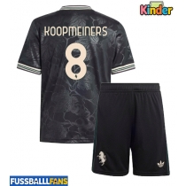 Juventus Teun Koopmeiners #8 3rd trikot Kinder 2025-26 Kurzarm (+ Kurze Hosen)